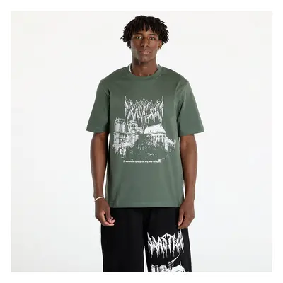 Tričko Wasted Paris Vault T-Shirt Granite Green