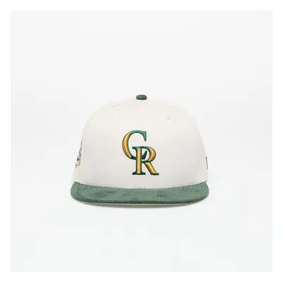 Kšiltovka New Era Colorado Rockies MLB Contrast Cord 59FIFTY Cap Stone/ Dark Green