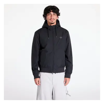 Bunda FRED PERRY The Hooded Brentham Jacket Black