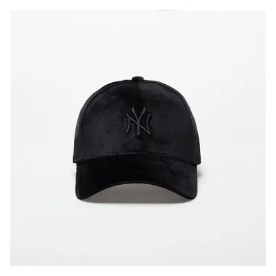 Kšiltovka New Era New York Yankees MLB Womens Velour Midi 9FORTY Adjustable Cap Black/ Black