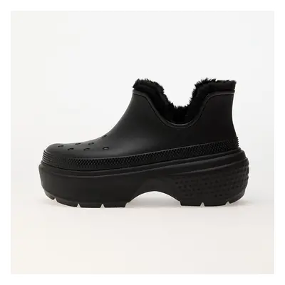 Tenisky Crocs Stomp Lined Shorty Boot Black/ Black EUR