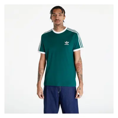 Tričko adidas Adicolor Classics 3-Stripes Short Sleeve Tee Collegiate Green