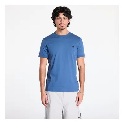 Tričko FRED PERRY Ringer T-Shirt Midnight Blue