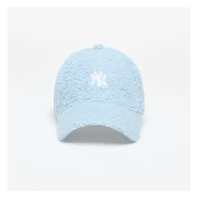 Kšiltovka New Era New York Yankees MLB Womens Borg 9FORTY Adjustable Cap Pastel Blue/ White