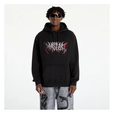 Mikina Wasted Paris Scythe Hoodie Faded Black