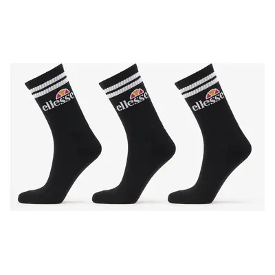 Ponožky Ellesse Pullo 3-Pack Socks Black