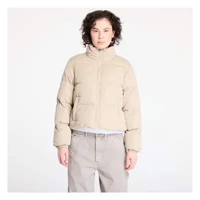 Bunda Urban Classics Ladies Short Peached Puffer Jacket Wet Sand