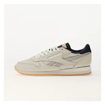 Tenisky Reebok Classic Leather Premium Chalk/ Vector Navy/ Grey EUR