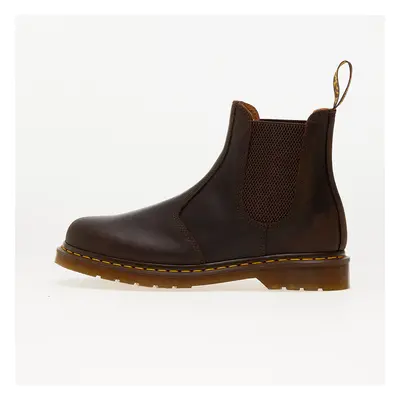 Tenisky Dr. Martens YS Dark Brown Crazy Horse EUR