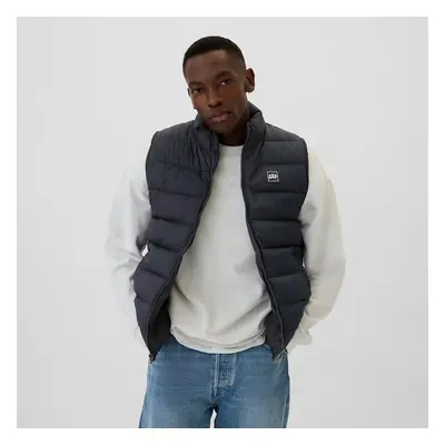 GAP Logo Puffer Vest True Navy