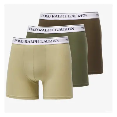 Boxerky Polo Ralph Lauren Stretch Cotton Boxer Briefs Green