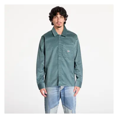 Košile Dickies Corduroy Long Sleeve Shirt Lincoln Green