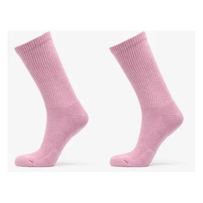 Ponožky Nike Everyday Cushioned Crew Socks 2-Pack Plum Dust/ Plum Dust