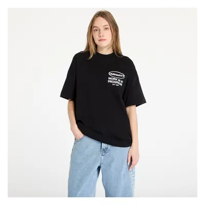 Tričko Carhartt WIP Body Of Work Short Sleeve T-Shirt UNISEX Black/ White