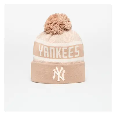 Čepice New Era New York Yankees Knit Medium MLB Jake Cuff Beanie Beige