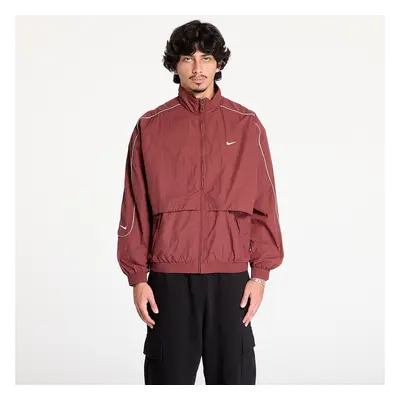 Bunda Nike Sportswear Solo Swoosh Men's Woven Track Jacket Dark Pony/ White