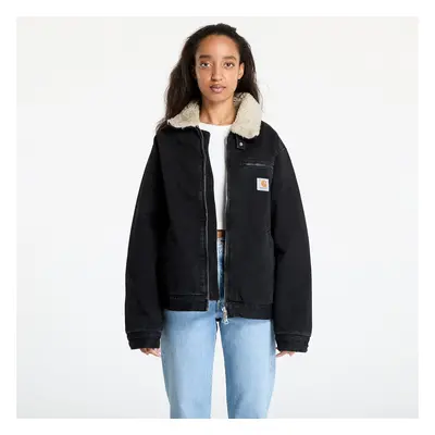 Bunda Carhartt WIP Herald Jacket UNISEX Black/ Wall Stone Washed