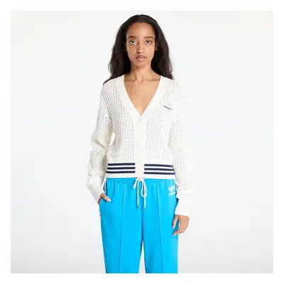 Svetr adidas Knit Cardigan Off White