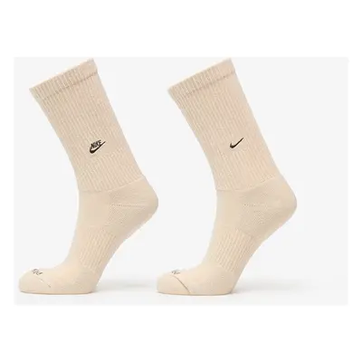 Nike Everyday Cushioned Crew Socks 2-Pack Sanddrift/ Earth