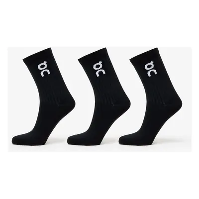 Ponožky On Logo Sock 3-Pack Black