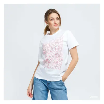 Tričko Girls Are Awesome Messy Morning Tee White