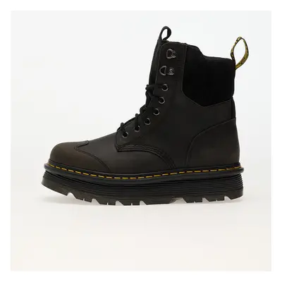 Tenisky Dr. Martens Zebzag Tie Black E.H. Suede & Charcoal Grey Burnished Waxy Pull Up EUR