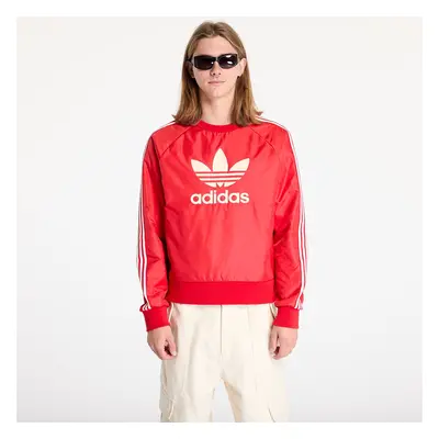 Mikina adidas x Wales Bonner Nylon Crew Sweatshirt Better Scarlet