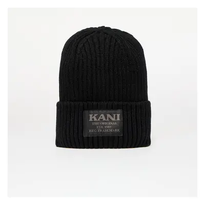 Čepice Karl Kani Woven Retro Classic Beanie Black