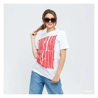 Tričko Girls Are Awesome Stand Tall Tee White