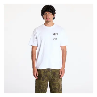 Tričko OBEY Obey Has A Posse T-Shirt White