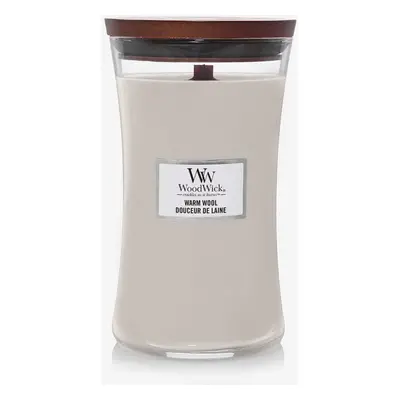 WoodWick Large Hourglass Candle - Warm Wool