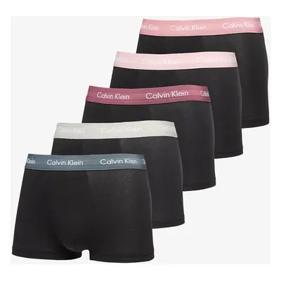 Boxerky Calvin Klein Low Rise Trunk 5-Pack Black