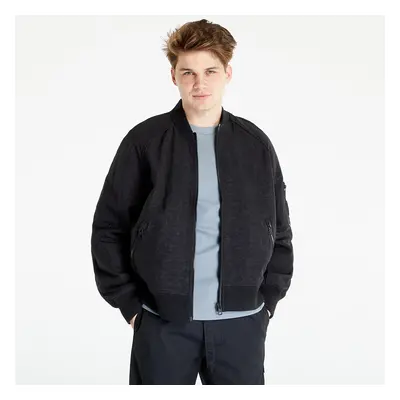 Bunda CALVIN KLEIN JEANS Exposed Zip Oversized Woven Jacket Black