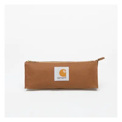 Carhartt WIP Canvas Pencil Case Hamilton Brown