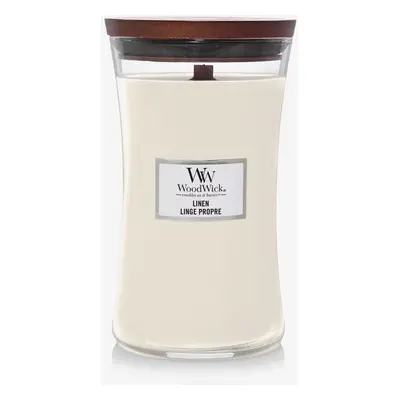 WoodWick Large Hourglass Candle - Linen