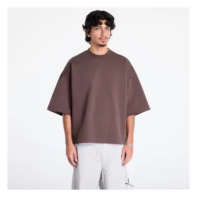 Tričko Nike Tech Fleece Short Sleeve Tee Baroque Brown/ Baroque Brown