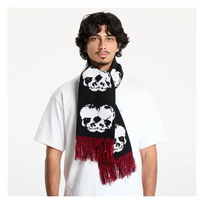 Šála PLEASURES Skull Scarf Black