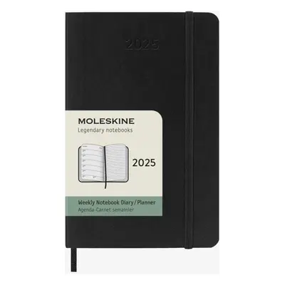 Moleskine Plánovací Zápisník Měkký Černý