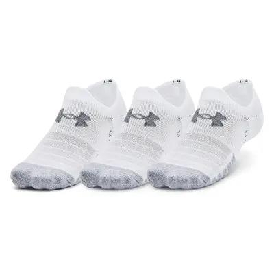 Ponožky Under Armour Heatgear Ultralowtab 3-Pack White