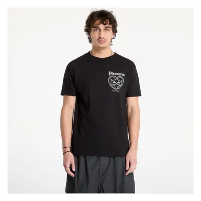 Tričko PLEASURES Connected T-Shirt Black