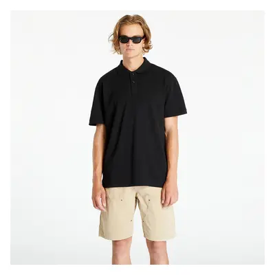 Tričko Urban Classics Oversized Polo Black