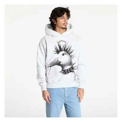 Mikina PLEASURES Punk Duck Hoodie Heather Grey