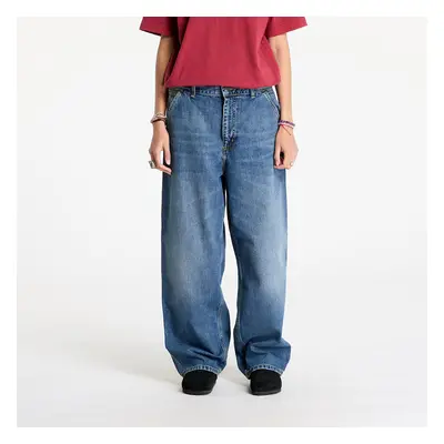 Kalhoty Carhartt WIP W' Brandon Single Knee Pant Blue Dark Used Wash