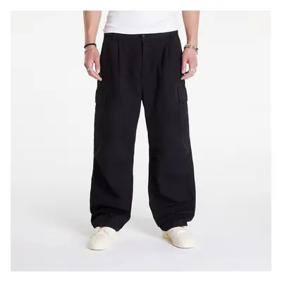 Kalhoty Carhartt WIP Cole Cargo Pant Black Garment Dyed