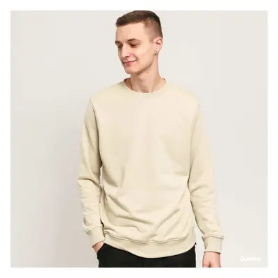 Mikina Urban Classics Basic Terry Crew Beige