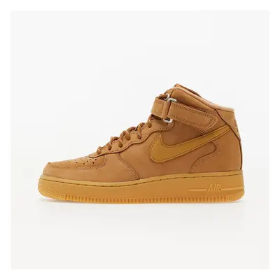 Tenisky Nike Air Force Mid '07 Flax/ Wheat-Gum Light Brown-Black EUR