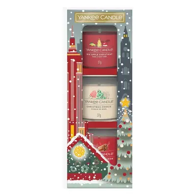 Yankee Candle Votive Candle 3-Pack Christmas Gift Set - Big Apple Christmas, Christmas Buttercoo