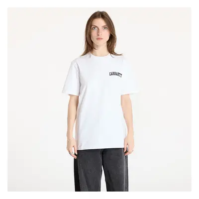 Tričko Carhartt WIP S/S University Script T-Shirt UNISEX White/ Black