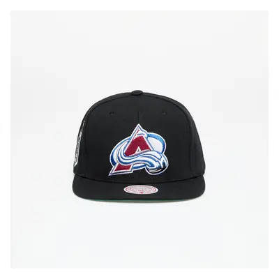 Kšiltovka Mitchell & Ness Avalanche NHL Top Spot Snapback Black