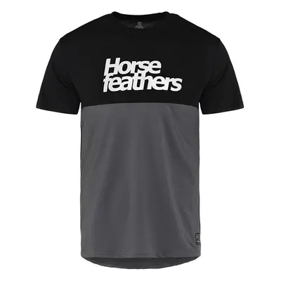 Tričko Horsefeathers Fury Bike T-Shirt Black/ Castlerock